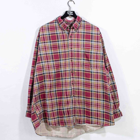 Abercrombie & Fitch Big Shirts Flannel Button Distressed