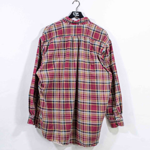 Abercrombie & Fitch Big Shirts Flannel Button Distressed