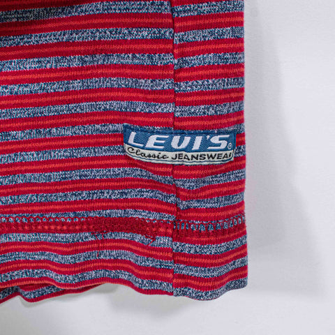 Levis Surf Skate Striped Henley T-Shirt