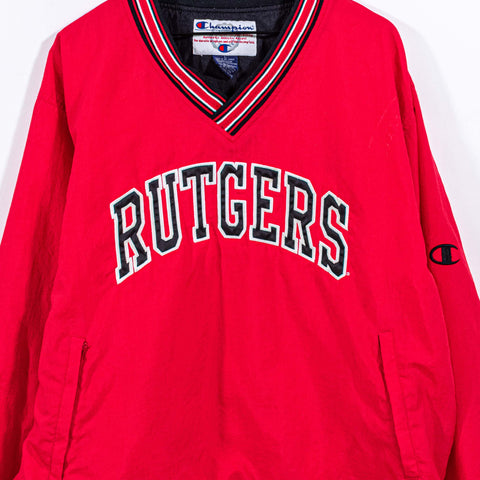 Rutgers University Champion Windbreaker Pullover