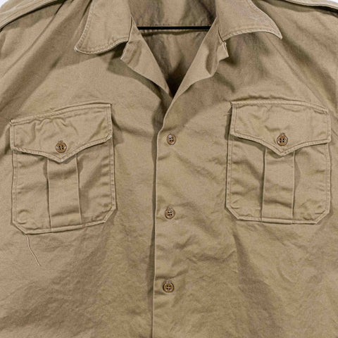 US Army Military Twill Utility Short Sleeve Shirt