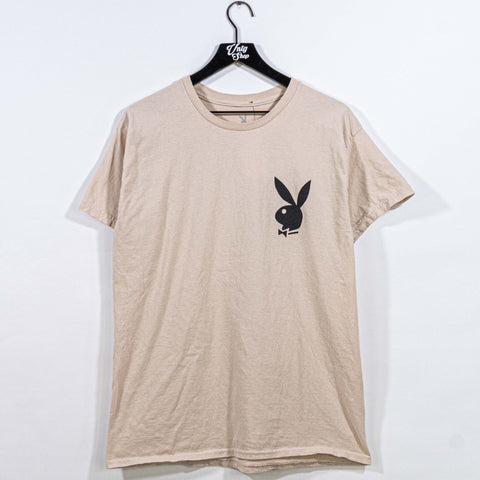 Playboy Bunny Logo Spell Out T-Shirt