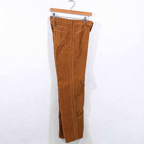 LEE Corduroy Flare Pants Union Made Talon Zipper Separate-Lees