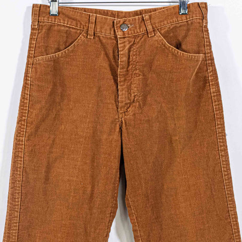 LEE Corduroy Flare Pants Union Made Talon Zipper Separate-Lees