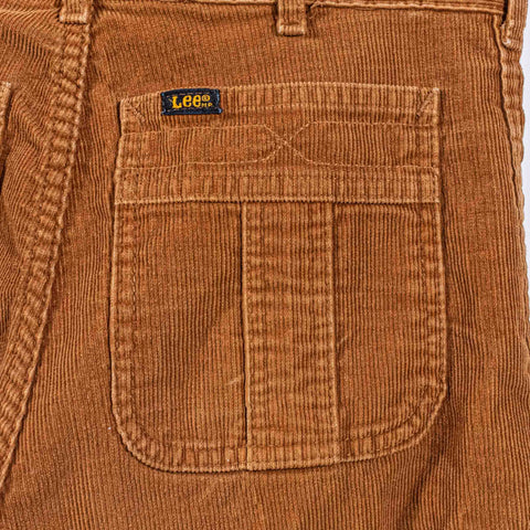 LEE Corduroy Flare Pants Union Made Talon Zipper Separate-Lees