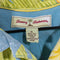 Tommy Bahama Floral Hawaiian Camp Shirt Loop Collar Resort Tiki