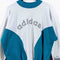 Adidas Spell Out Trefoil Color Block Sweatshirt