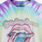 1997 1998 The Rolling Stones Bridges To Babylon Tie Dye Tour T-Shirt Thrashed Sun Faded