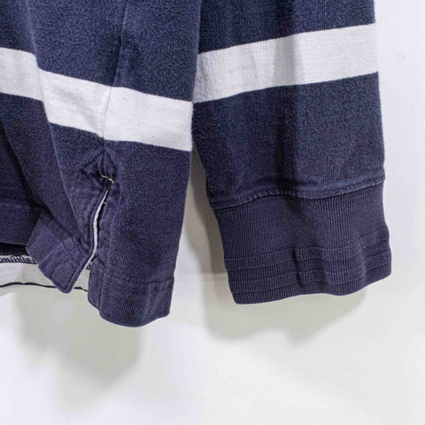 Brooks Brothers FC Hooded Long Sleeve Rugby Polo Shirt