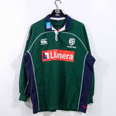 Canterbury London Irish Long Sleeve Rugby Shirt