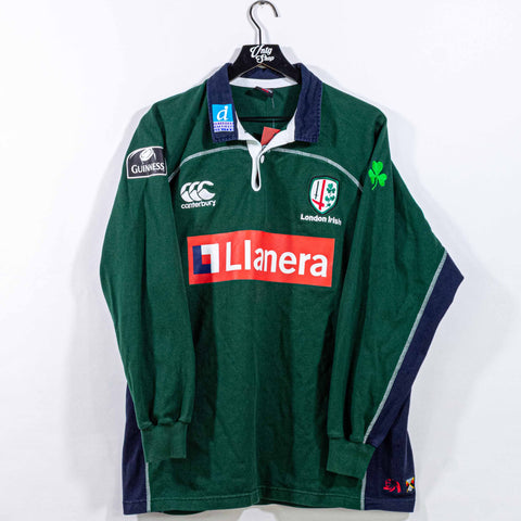 Canterbury London Irish Long Sleeve Rugby Shirt