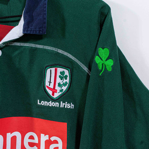 Canterbury London Irish Long Sleeve Rugby Shirt