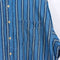 Striped Denim Button Down Shirt Basic Editions Hip Hop Skate