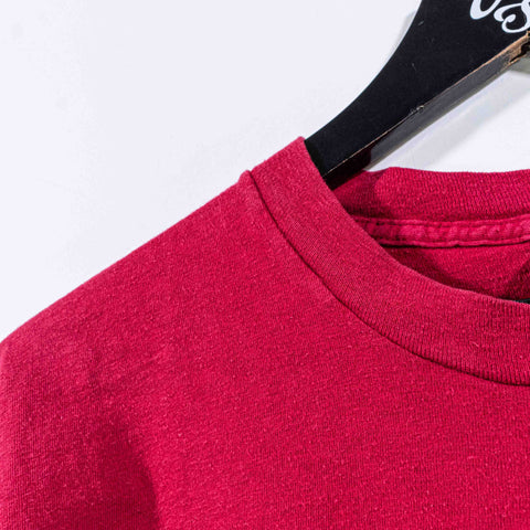 Fruit of The Loom Blank Selvedge Pocket T-Shirt Single Stitch Made in USA