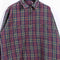 Plaid Flannel 1/4 Zip Pullover Shirt