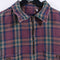 Plaid Flannel 1/4 Zip Pullover Shirt