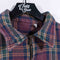 Plaid Flannel 1/4 Zip Pullover Shirt