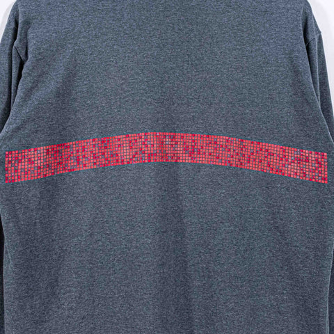 Guess Jeans Stripe Spell Out Long Sleeve T-Shirt