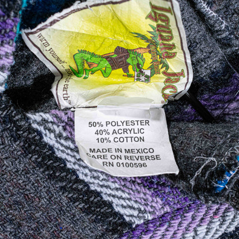 Iguana Jack Drug Rug Hoodie Pullover