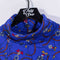 Equestrian All Over Print Horse Saddle Turtleneck Shirt Hunt Club