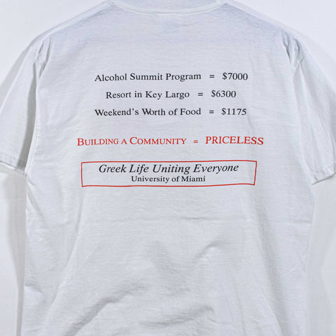 GLUE Greek Life Uniting Everyone T-Shirt University of Miami Frat