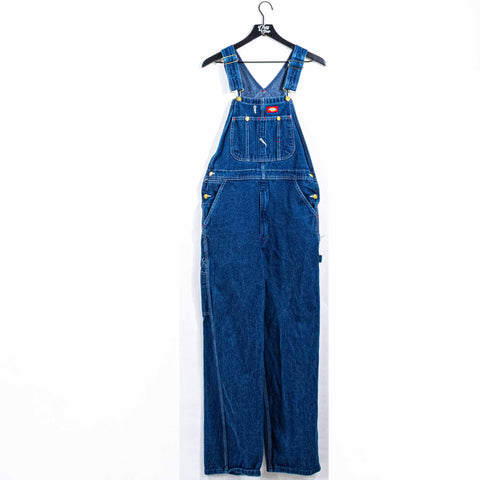 Dickies Denim Jean Overalls Baggy Hip Hop Workwear
