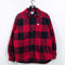 Carhartt Fleece Lined Plaid Flannel Button Shirt