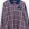 Trader Bay Plaid Polo Shirt Long Sleeve