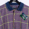 Trader Bay Plaid Polo Shirt Long Sleeve