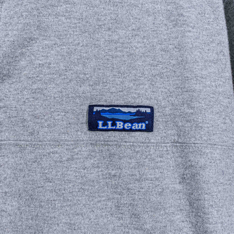 LL Bean Rugby Polo Shirt Long Sleeve