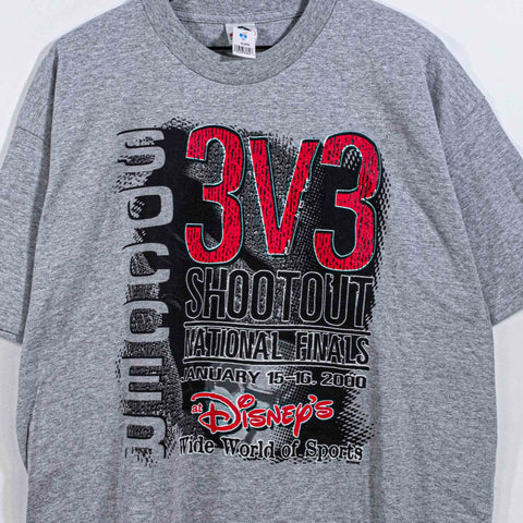 Disney Wide World of Sports Soccer 3v3 Shootout T-Shirt 2000