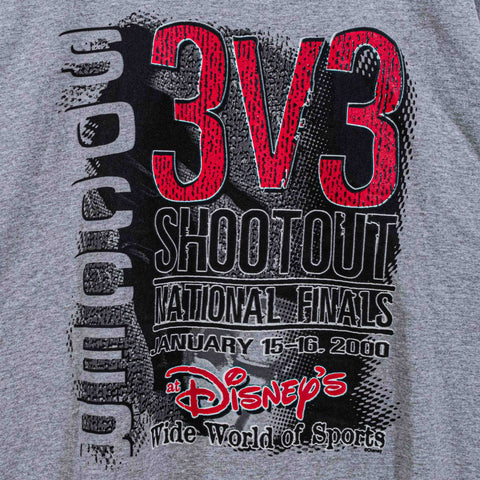 Disney Wide World of Sports Soccer 3v3 Shootout T-Shirt 2000