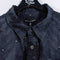 Affliction Cross Acid Washed Button Shirt Embroidered