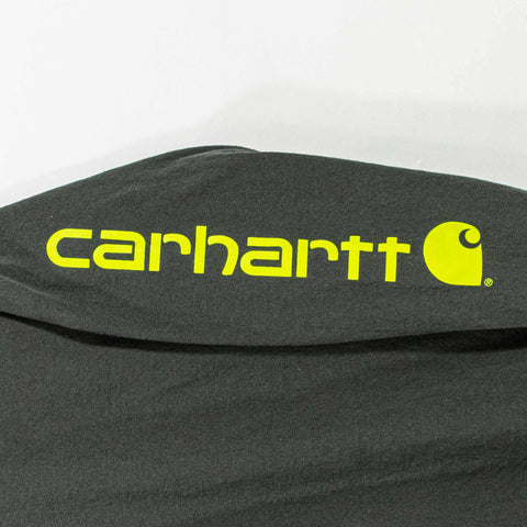 Carhartt Spell Out Logo T-Shirt Long Sleeve