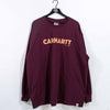 Carhartt Spell Out T-Shirt Long Sleeve