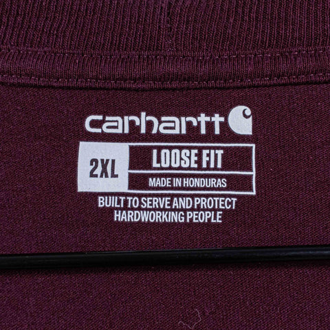 Carhartt Spell Out T-Shirt Long Sleeve