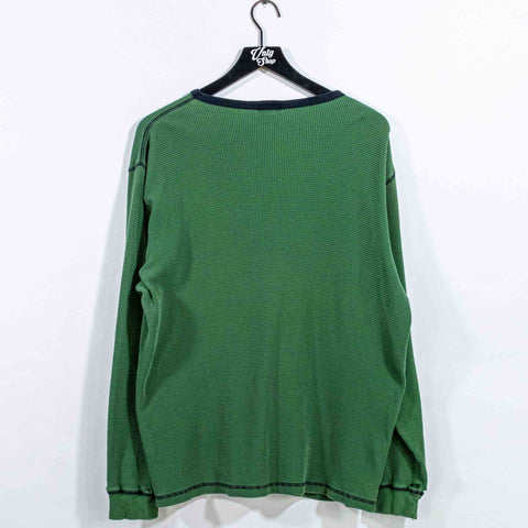 J Crew Thermal Waffle T-Shirt Long Sleeve Sun Faded