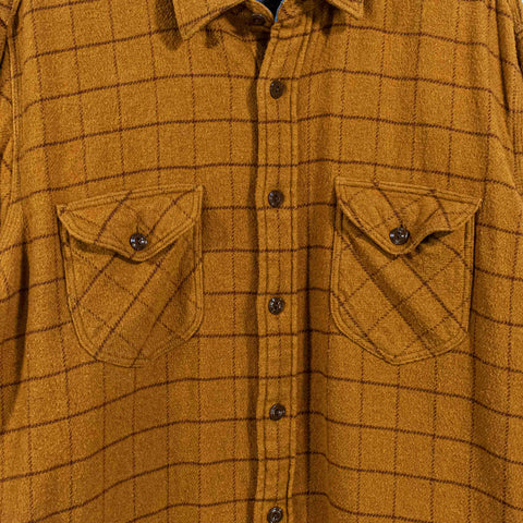 Wallace & Barnes Plaid Flannel Button Shirt
