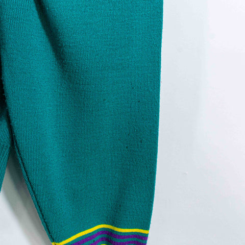 Meister Ski Striped Turtleneck Sweater