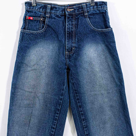 SouthPole Baggy Carpenter Jeans Skate Embroidered Hip Hop