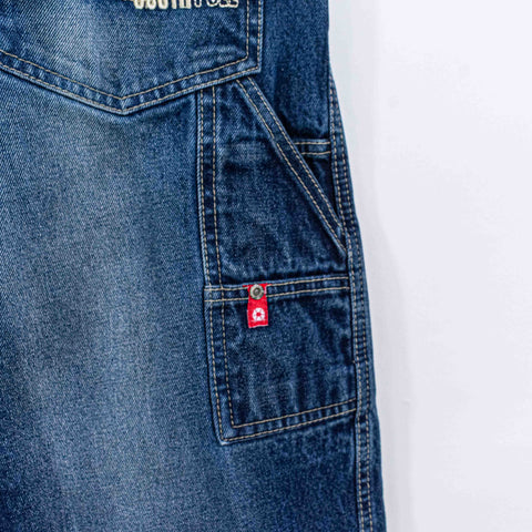 SouthPole Baggy Carpenter Jeans Skate Embroidered Hip Hop