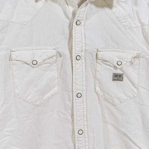 Denim & Supply Ralph Lauren Aztec Southwestern Tonal Pearl Snap Shirt