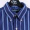 Polo Ralph Lauren Pony Blaire Striped Button Down Shirt Distressed