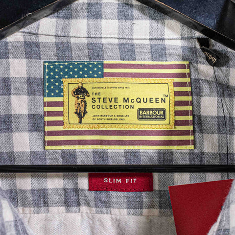 Barbour Steve McQueen Collection Plaid Button Down Shirt