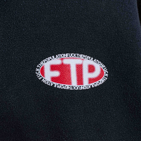 FTP FuckThePopulation Logo Hoodie Sweatshirt