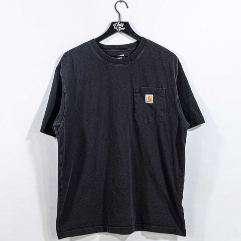 Carhartt Logo Pocket T-Shirt Sun Faded