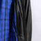 Andrew Marc Moto Racer Leather Jacket Band Collar