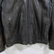 Andrew Marc Moto Racer Leather Jacket Band Collar