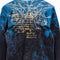 Archaic Affliction Cross Goth AOP Thermal Waffle T-Shirt Long Sleeve