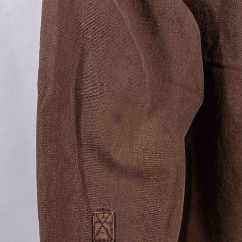 Brown Denim Button Shirt Saguaro Jeans Grunge Skate